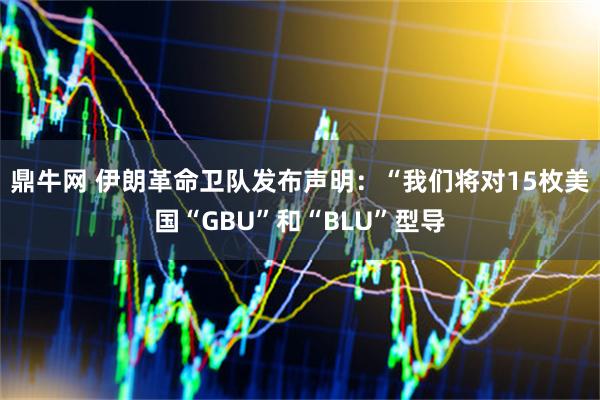 鼎牛网 伊朗革命卫队发布声明：“我们将对15枚美国“GBU”和“BLU”型导